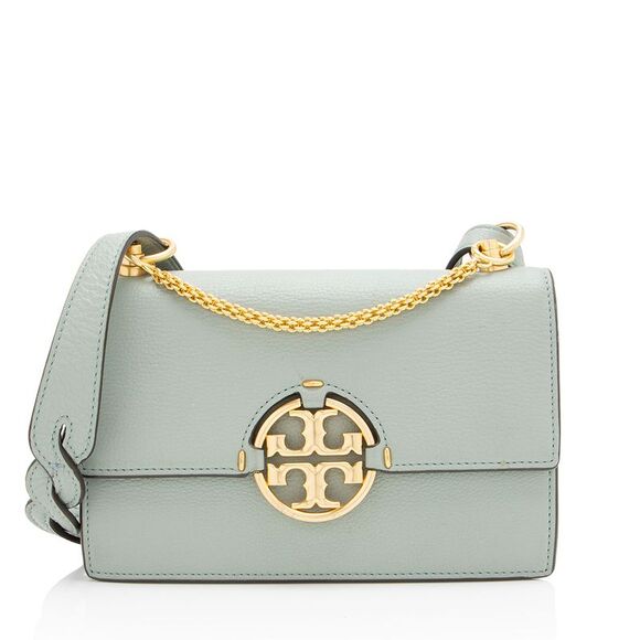 Tory Burch Handbags - Tory Burch Leather Miller Chain Shoulder Bag